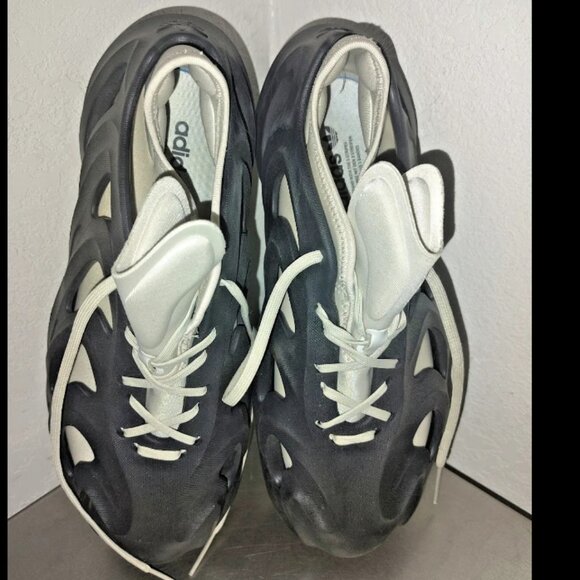 ADIDAS adiFOM Q Legend Ink Aluminum Men's Size 11.5 Athletic Tennis Shoes Laces - Picture 2 of 8